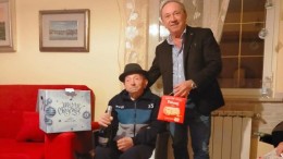 il sindaco di manoppello e Eugenio Di Donato 101 anni