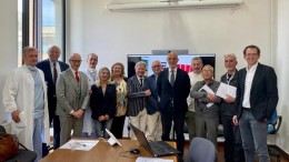 foto donazioni televisori ad ospedale pescara