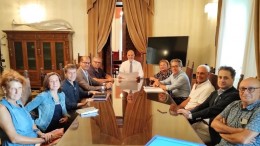museo delle genti di mare pescara il sindaco masci in riunione