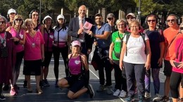 camminata rosa pescara