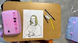 la tavoletta da disegno