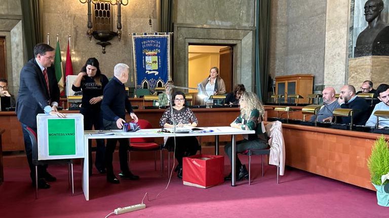 Spoglio elezione Provincia Pescara