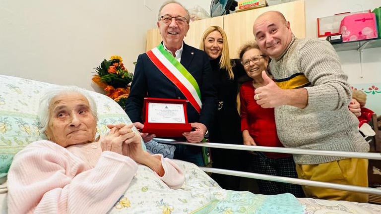 Manoppello festeggia le cento candeline di Antonietta Di Cristoforo