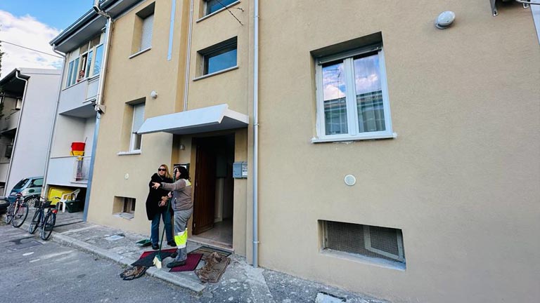 manoppello case in via de gaspari