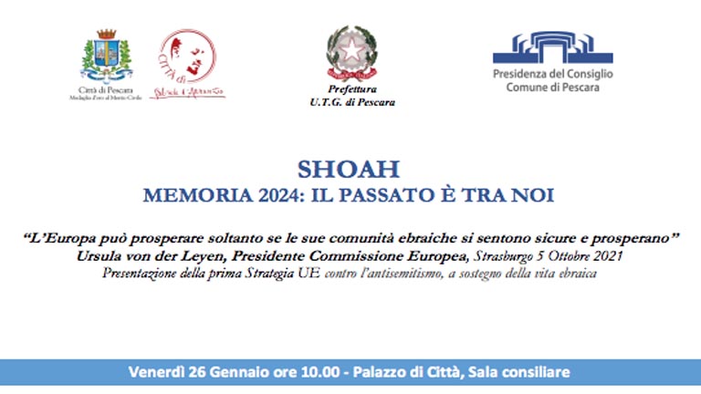 shoah commemorazione Pescara