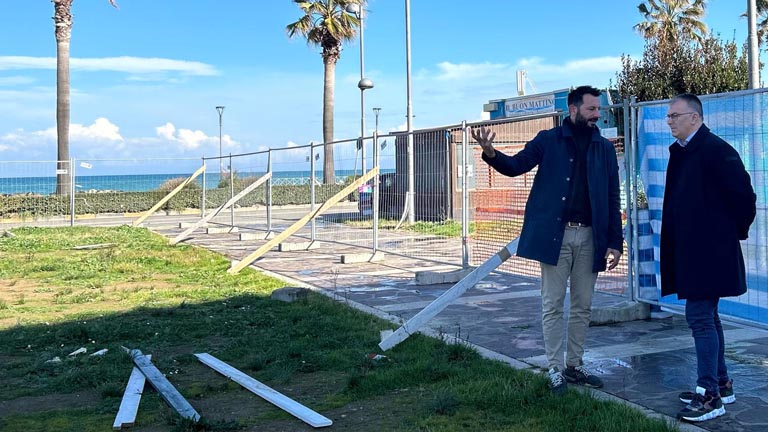 sopralluogo a Montesilvano