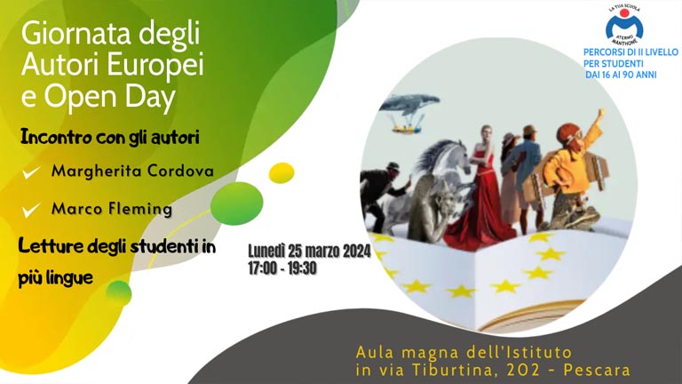 Giornata degli autori europei OPEN DAY