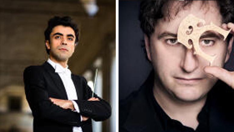 Nima Keshavarzi e con il violoncellista Enrico Bronzi