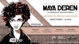 al CLAP Museum fumetto su Maya Deren - 14 marzo