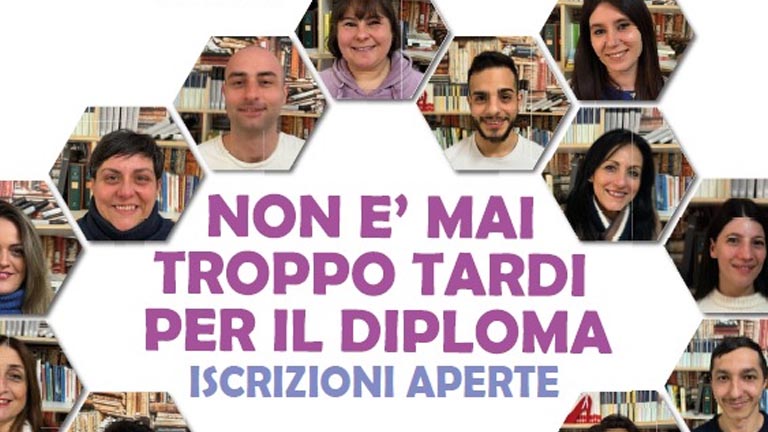 Diploma Non è mai troppo tardi