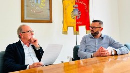 Manoppello- il Sindaco De Luca e l'Assessore Cavallo