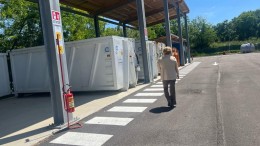 impianto di riciclo in via Prati
