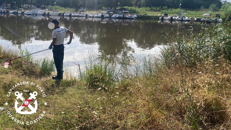 Monitoraggio Fiume Saline a Montesilvano