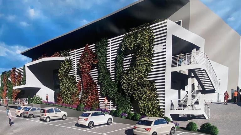 Palazzetto dello sport in via di Girolamo a Pescara