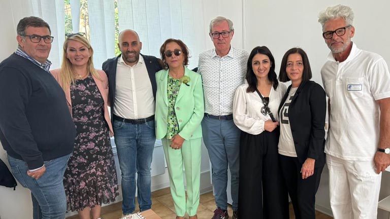 centro vaccinale a Torre de Passeri