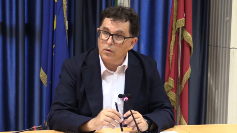 il vicepresidente del Consiglio Regionale Blasioli