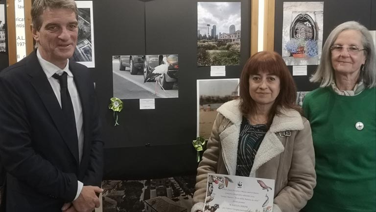 La vincitrice Marisa Sardu