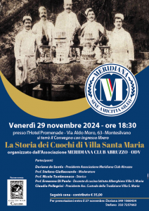Meridiana Club - La storia dei Cuochi di Villa Santa Maria