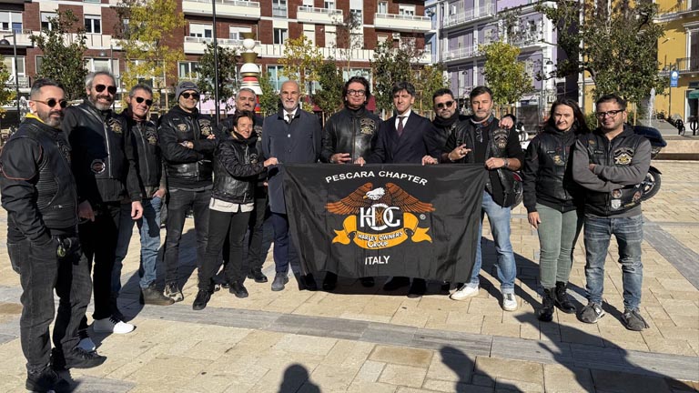 Raduno Harley Davidson a Pescara