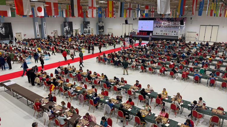 campionato mondiale di scacchi a Montesilvano