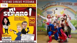 mi separo spettacolo di beneficenza