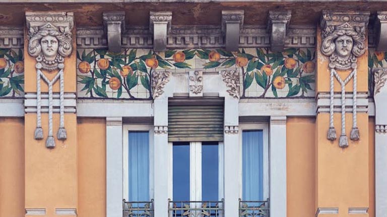 architettura liberty a Pescara