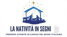 la natività in segni