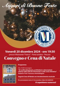 meridiana locandina di Natale 2024