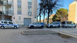 polizia locale in case Ater