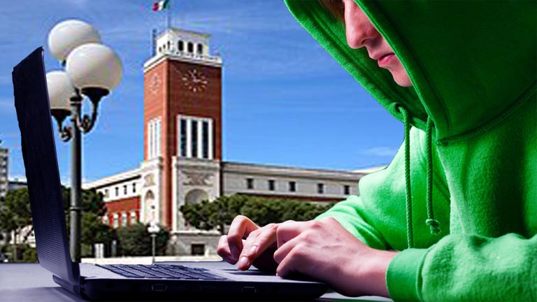 pescara L'attacco informatico