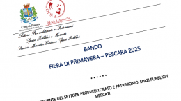 Bando Fiera di Primavera Pescara