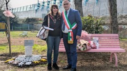 Montesilvano- Riapertura Parco Antonilli e intitolazione di una panchina in ricordo di Aurora Brighella