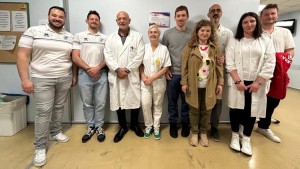 Il Pescara Rugby per la Radioterapia Oncologica dell'Ospedale di Pescara