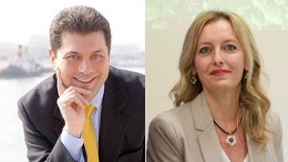 Roberto Renzetti e Valeria Toppetti