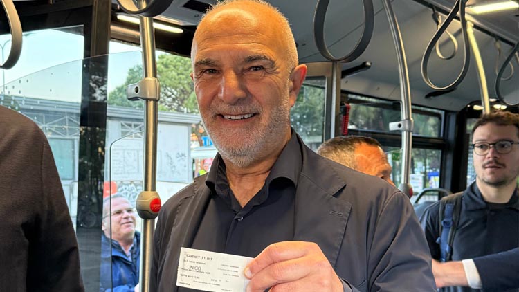 masci e il biglietto linea verde