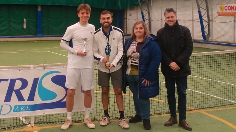 premiazione al centro Trisi categoria maschile