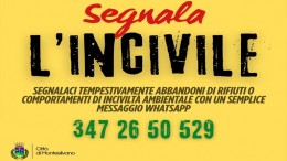 segnala l'incivile