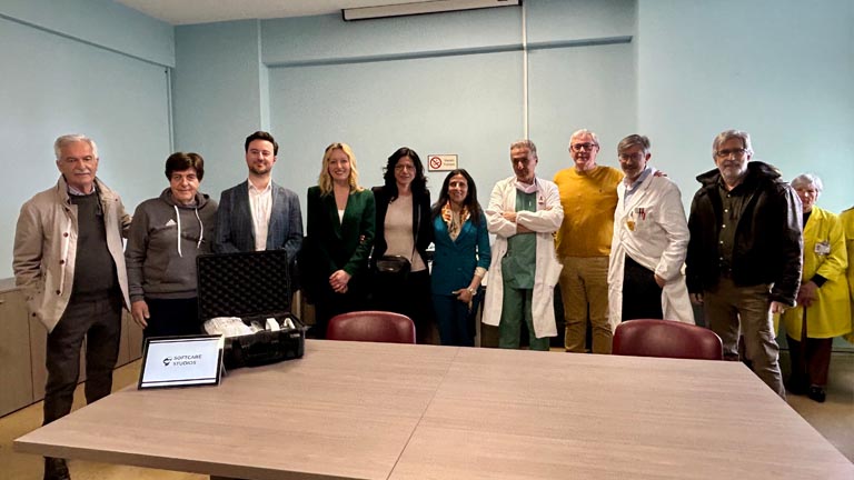 visore donato in pediatria a Pescara