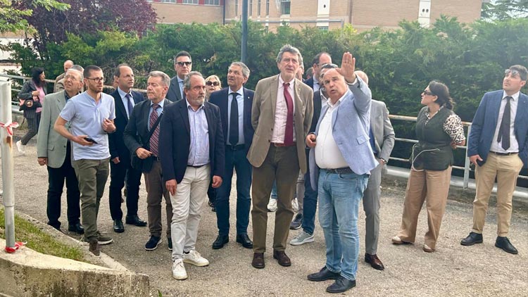 Visita Marsilio a Penne