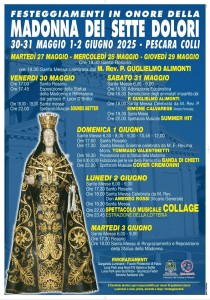 programma festa madonna dei sette dolori 2025 Pescara