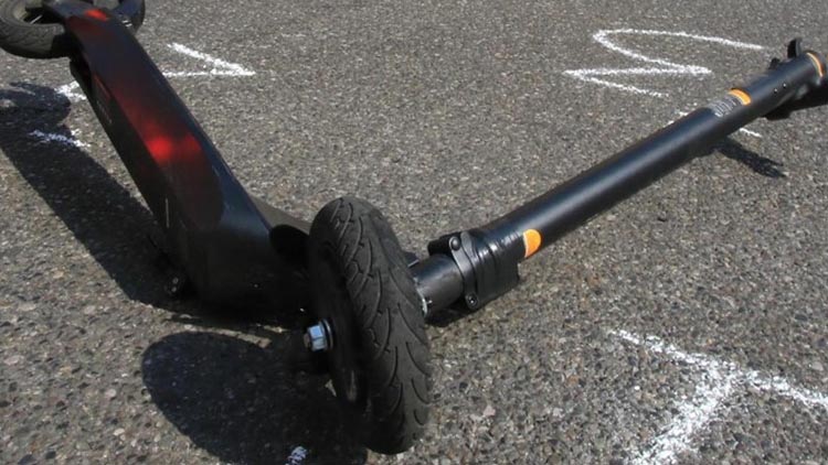 monopattini incidente