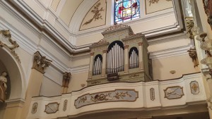 organo in chiesa a spoltore