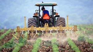 trattore in campagna