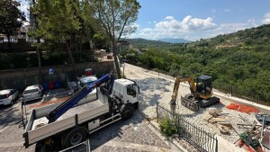 Manoppello- al via i lavori di messa in sicurezza in Contrada Boccetto
