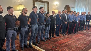 Prefetto Ferdani incontra le nuove unità di rinforzi delle Forze dell'Ordine