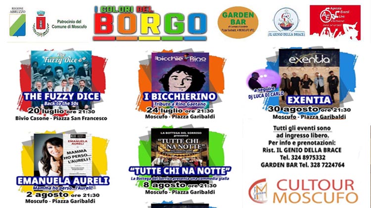 i colori del borgo Moscufo