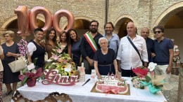 100 anni Gina Terrenzi Città Sant'Angelo