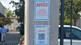 qr code presso cimitero comune di pescara