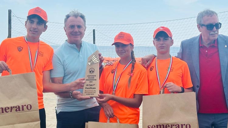L'Abruzzo Campione Italiano di AirBadminton 2025