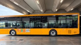 Pulman elettrico della TUA